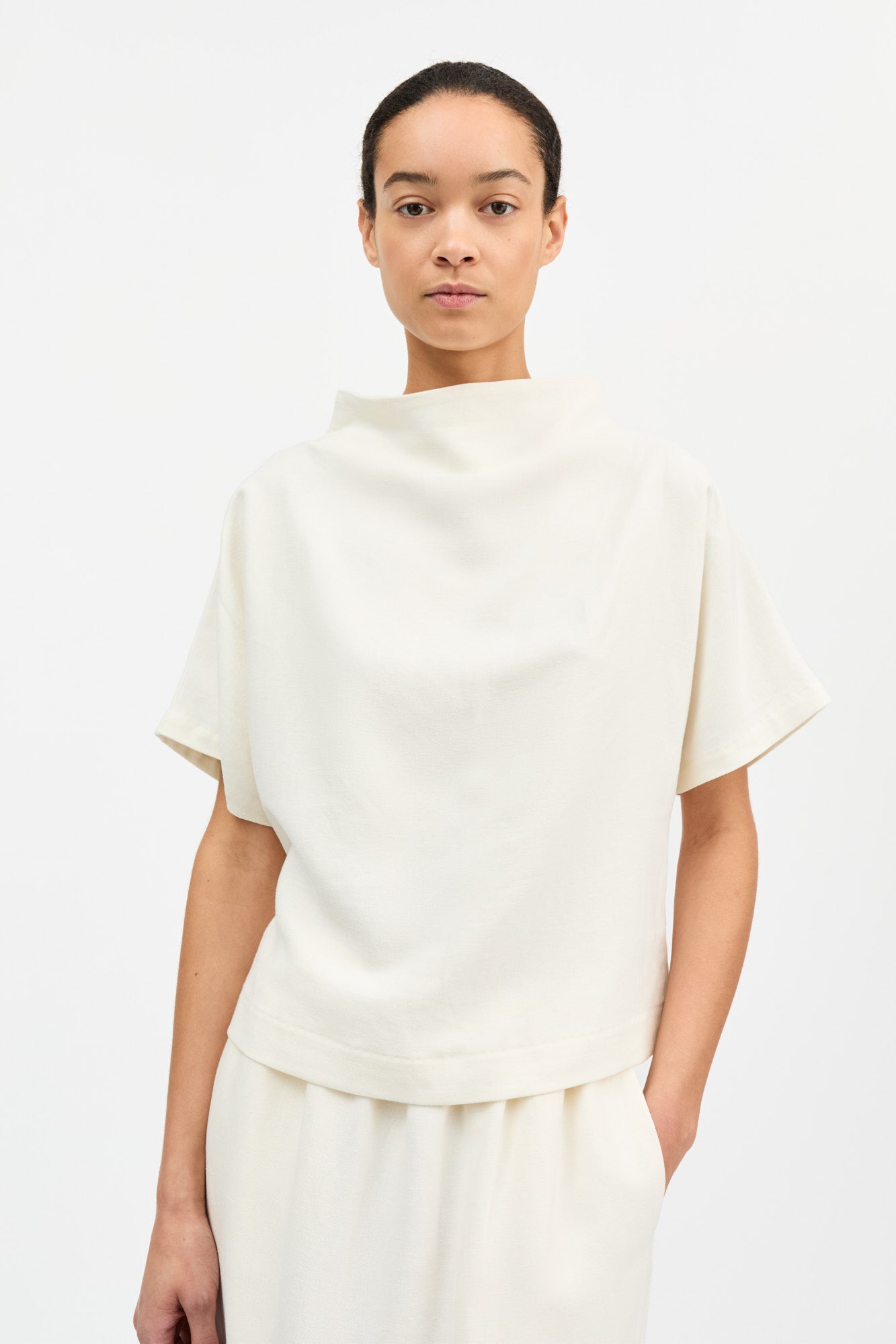 Skall Studio Marseille blouse Blouse Ivory