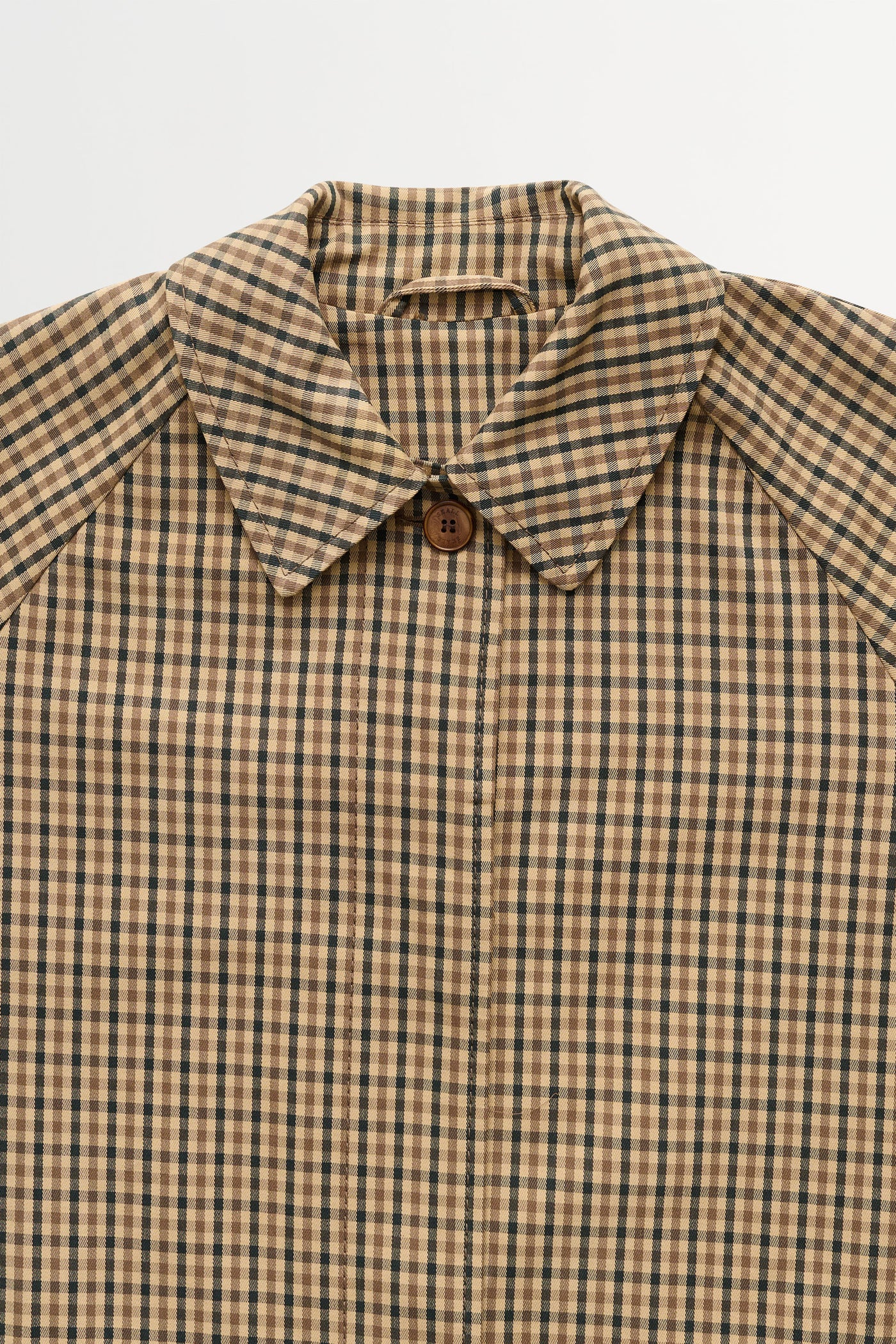 Skall Studio Maryanne coat check Coat Brown/beige check