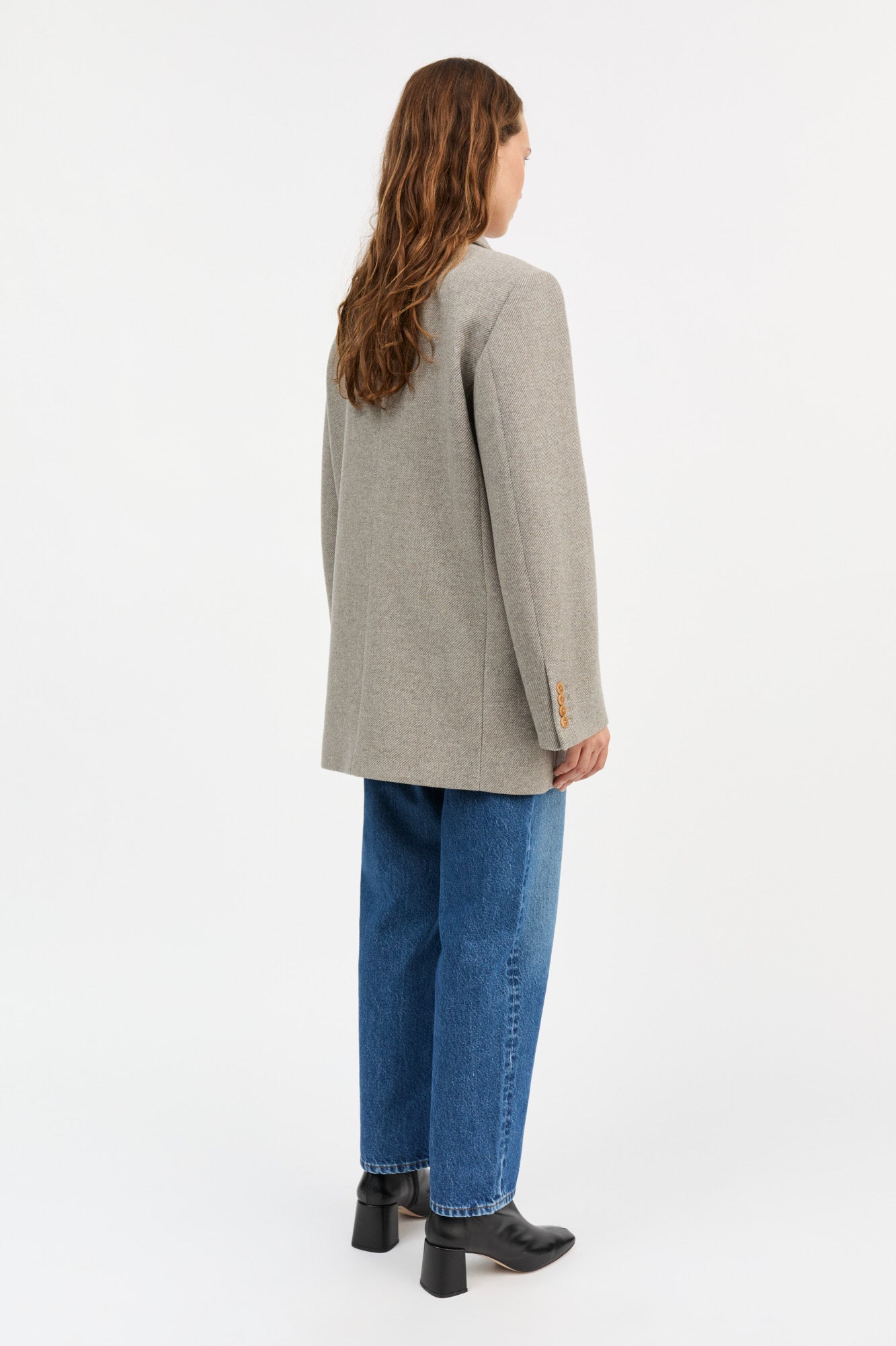 Skall Studio Mick blazer Blazer Warm grey twill