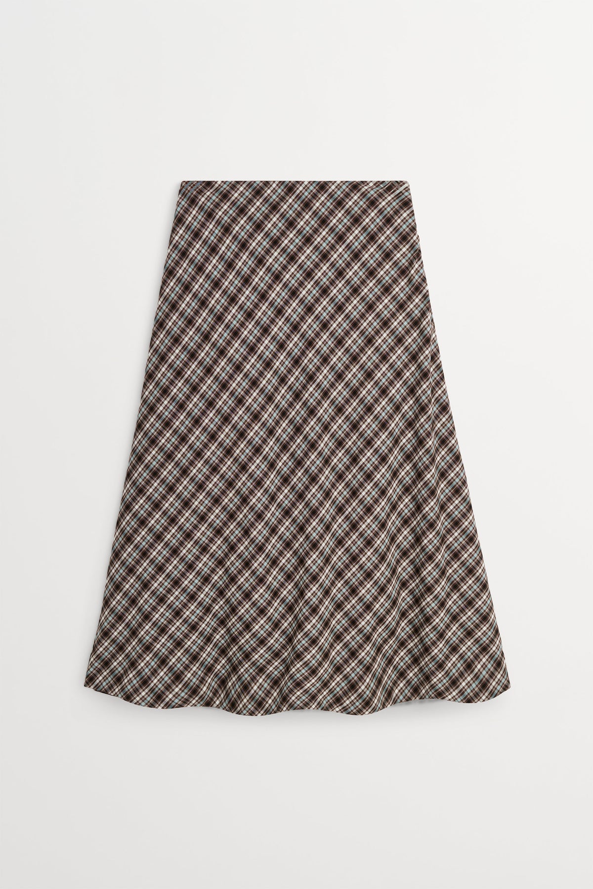 Skall Studio Mila skirt Skirt Brown/Blue check