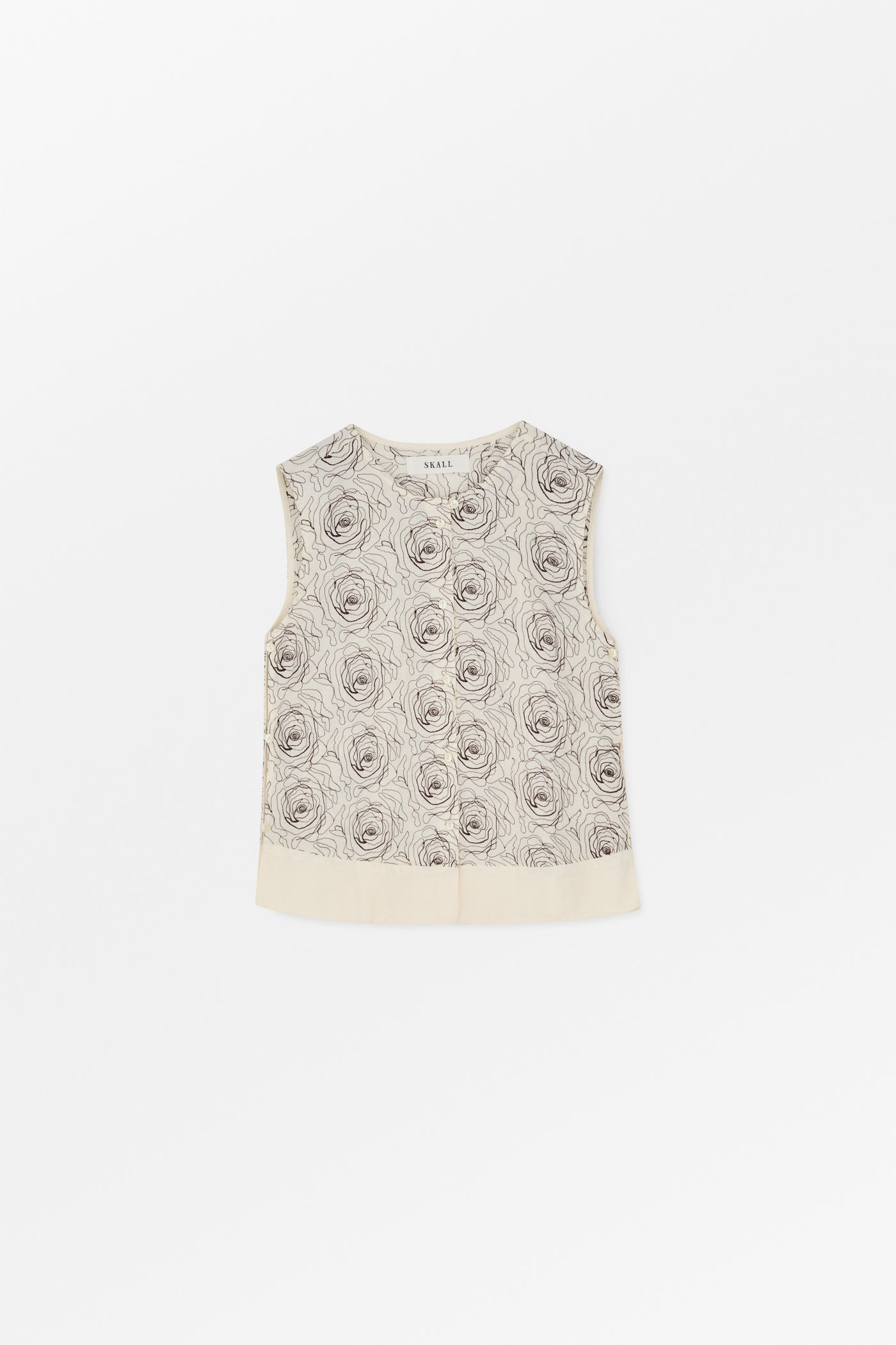 Skall Studio Mollie top Top Ecru