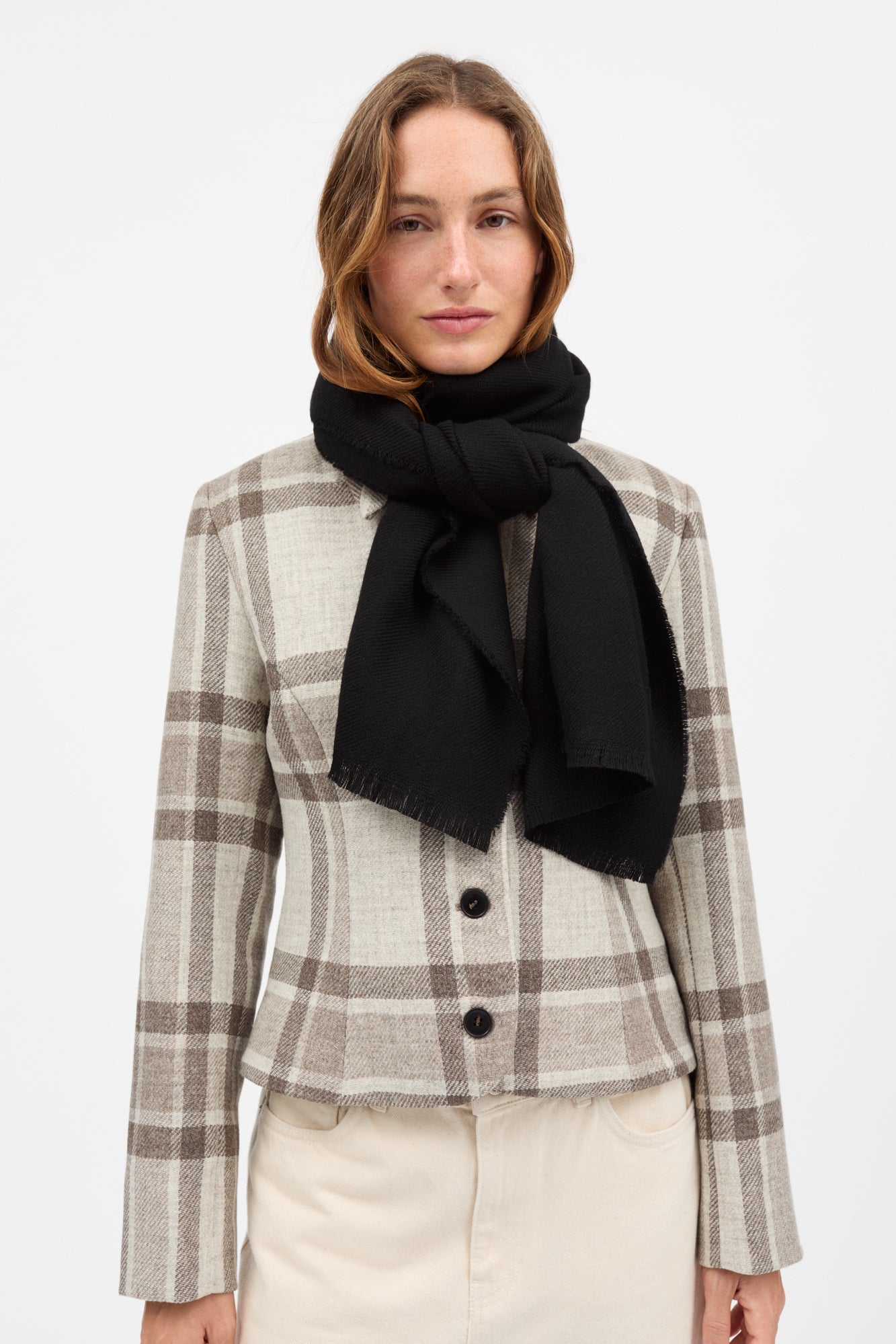 Skall Studio Nadine scarf Scarf Black