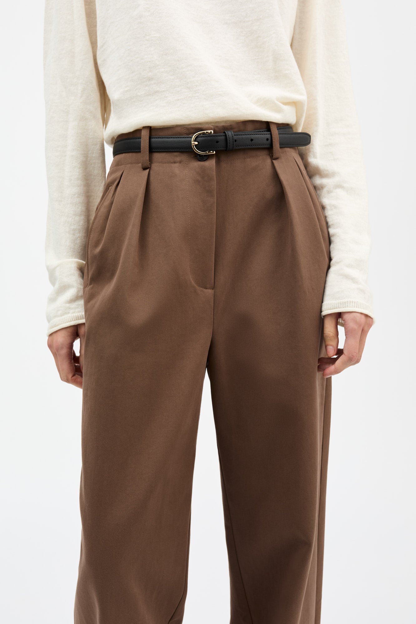 Skall Studio Painter trousers Trousers Brown