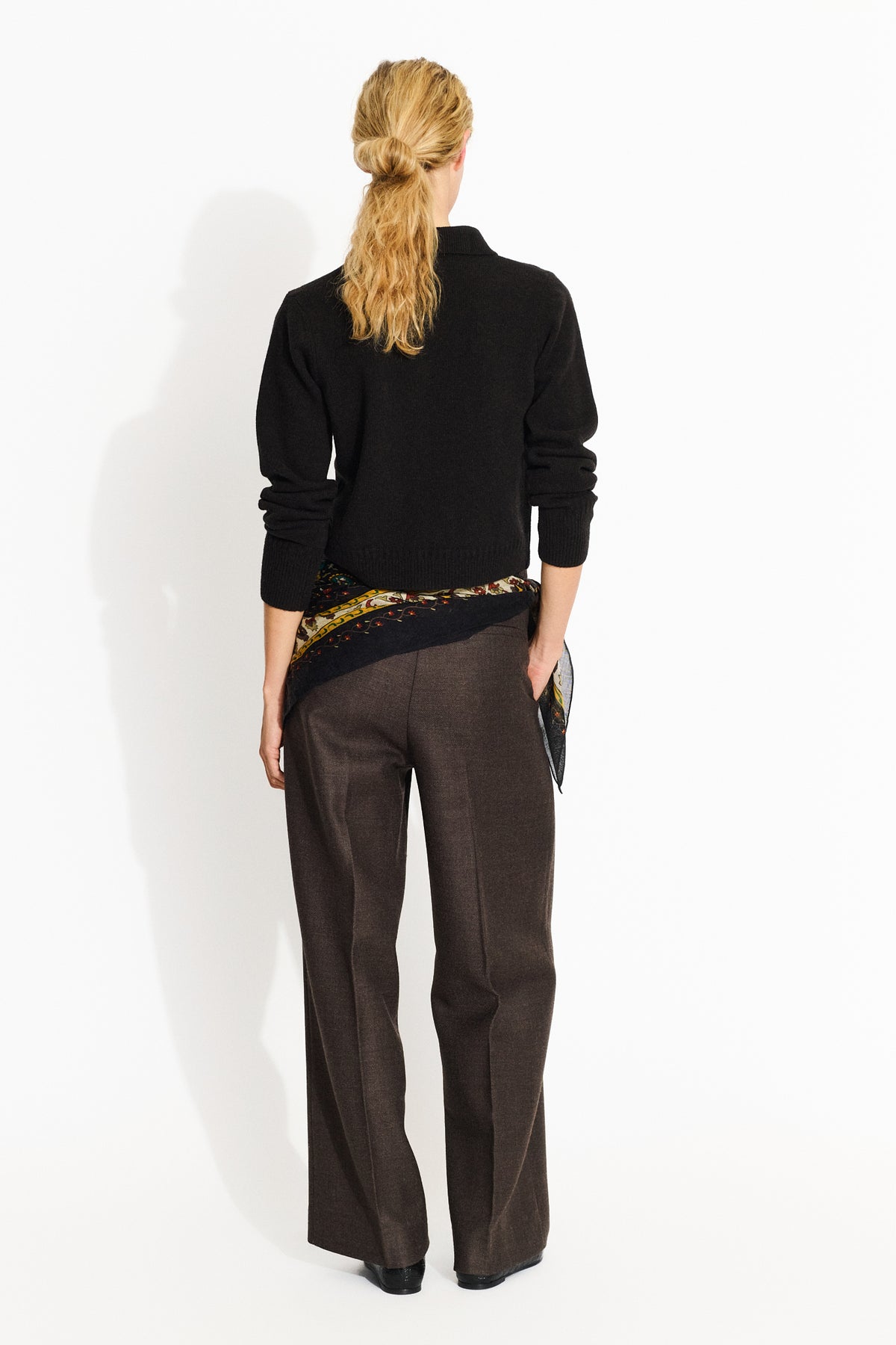Skall Studio Paulina cardigan Cardigan Dark brown