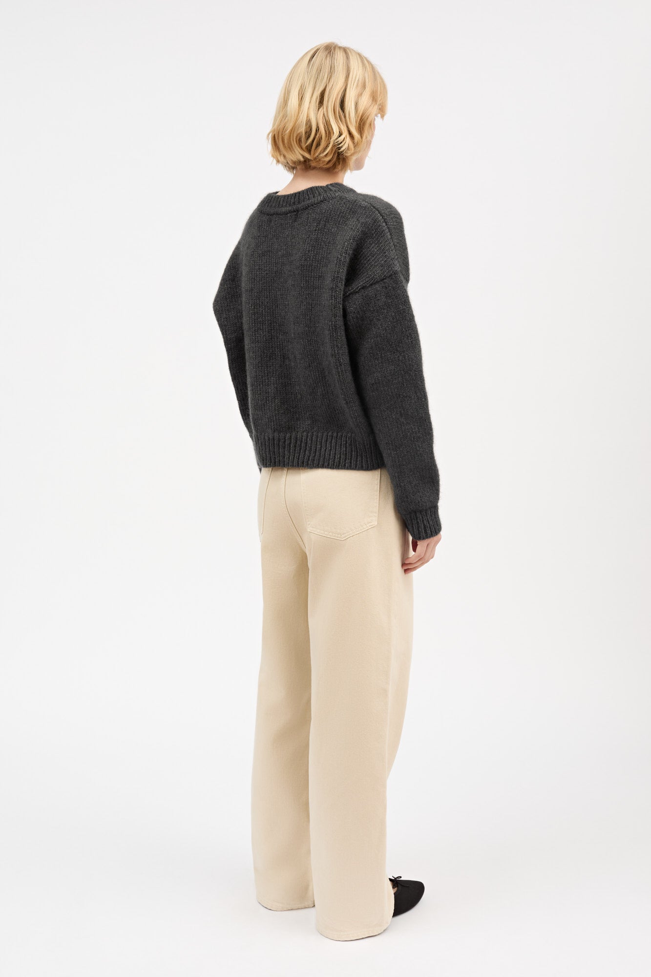 Skall Studio Penny jumper Knit Dark grey