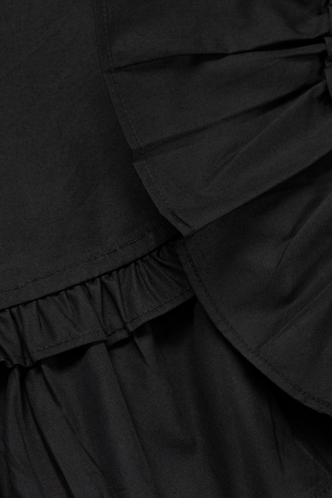 Skall Studio Rimini flounce blouse Blouse Black