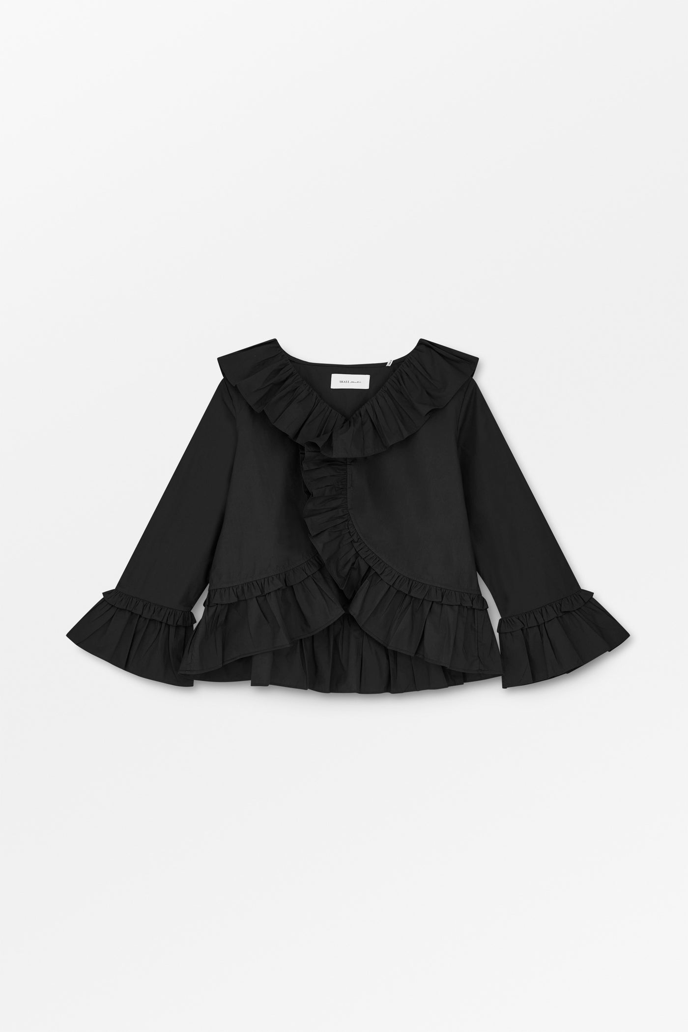 Skall Studio Rimini flounce blouse Blouse Black