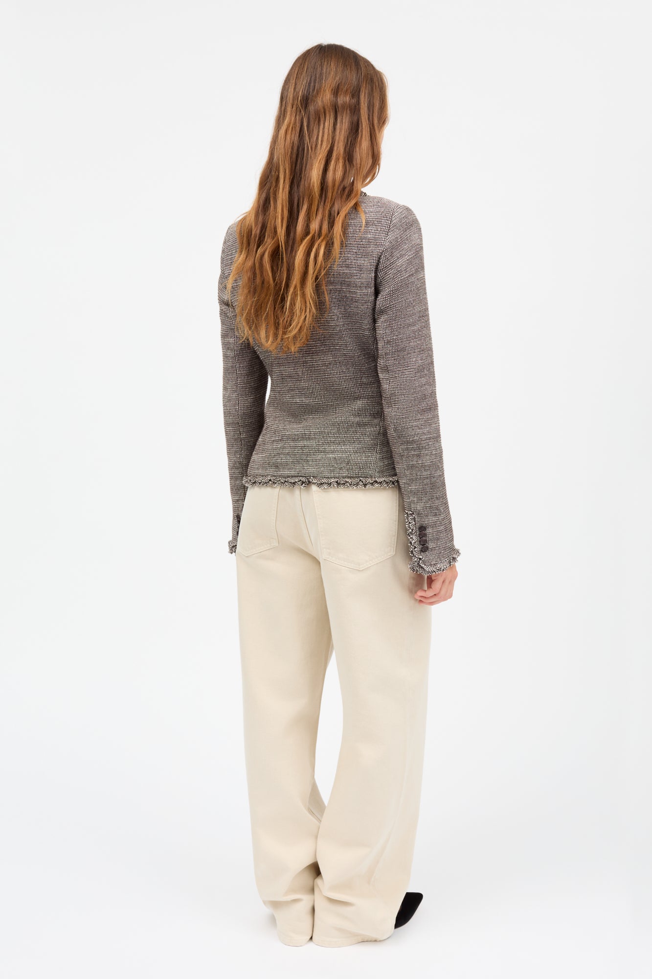 Skall Studio Rosa jacket Jacket Brown/Ecru