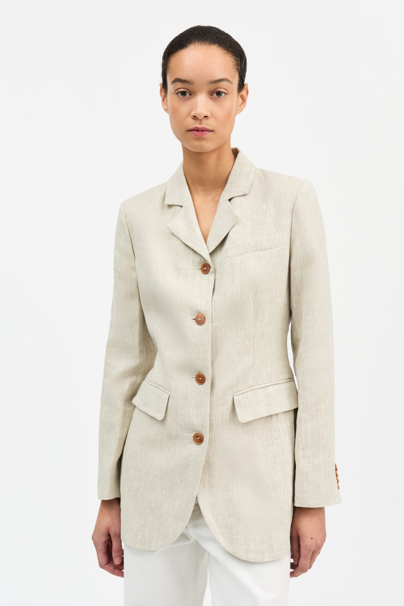 Skall Studio Sahara blazer Blazer Light linen