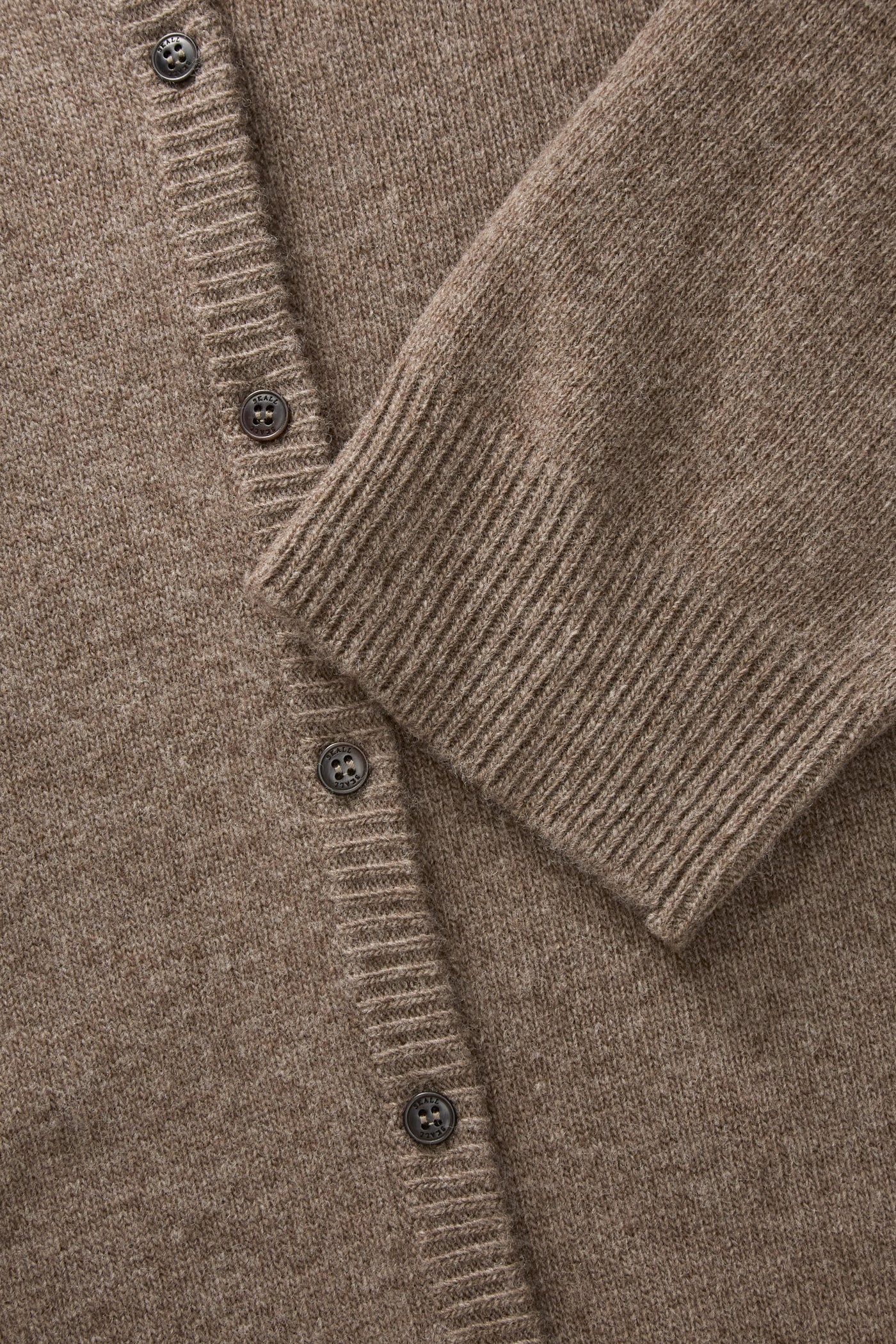 Skall Studio Senna cardigan Cardigan Brown mélange