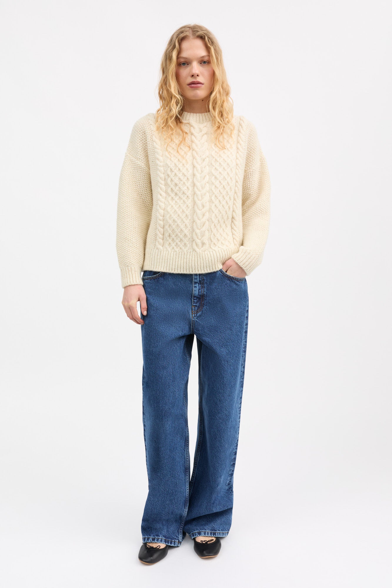 Skall Studio Sophie knit Knit Off white