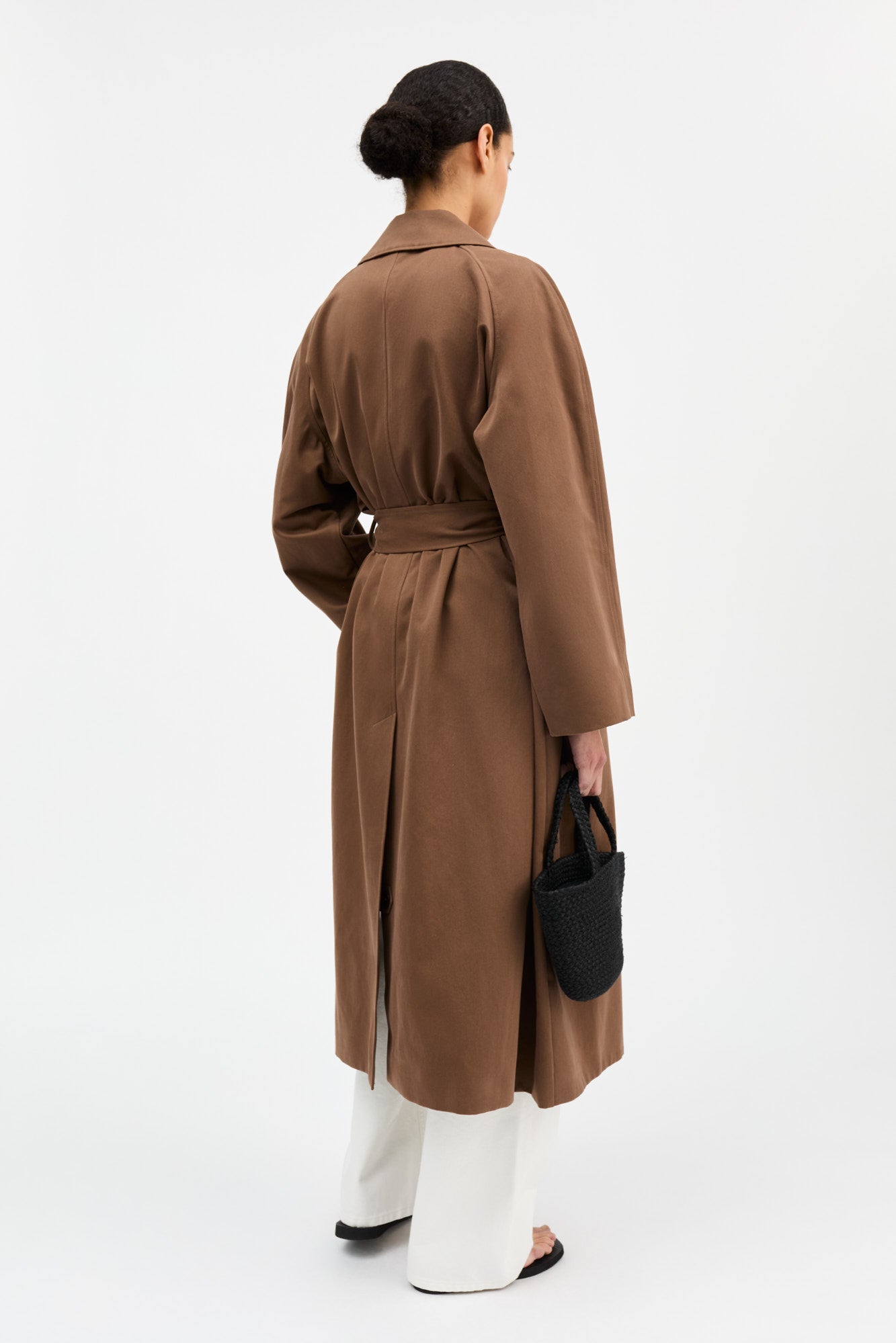 Skall Studio Spring coat Coat Brown