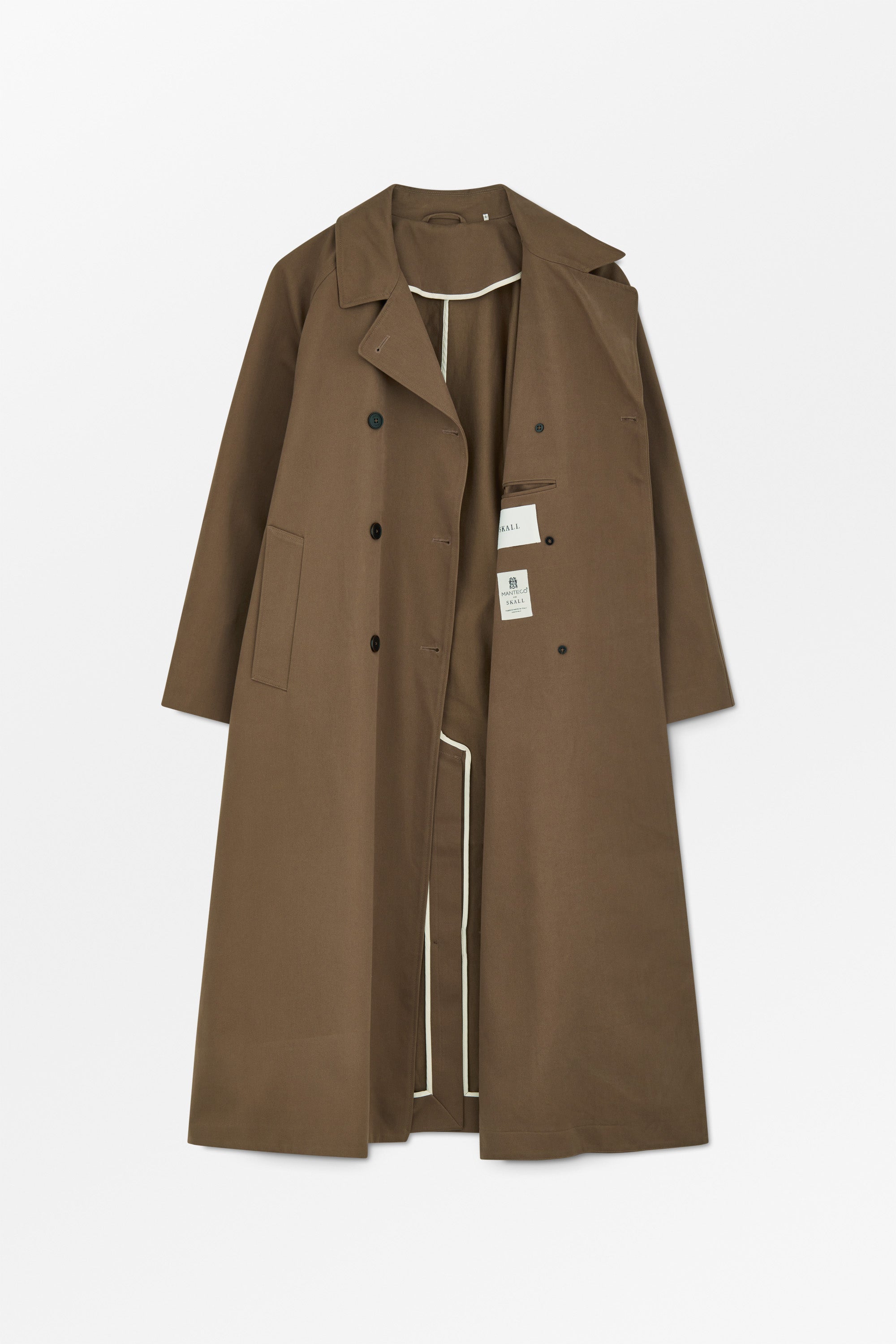 Skall Studio Spring coat Coat Brown