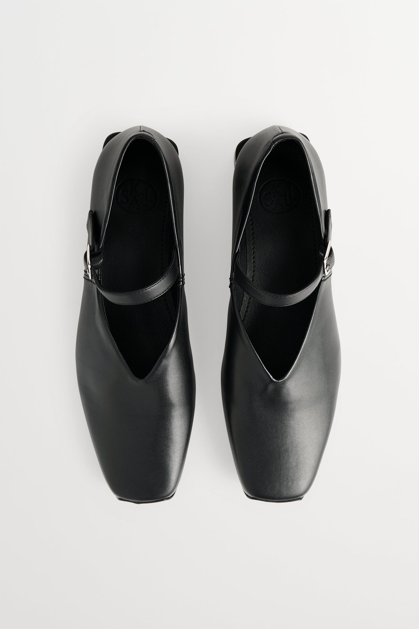 Skall Studio Square strap loafer Shoes Black