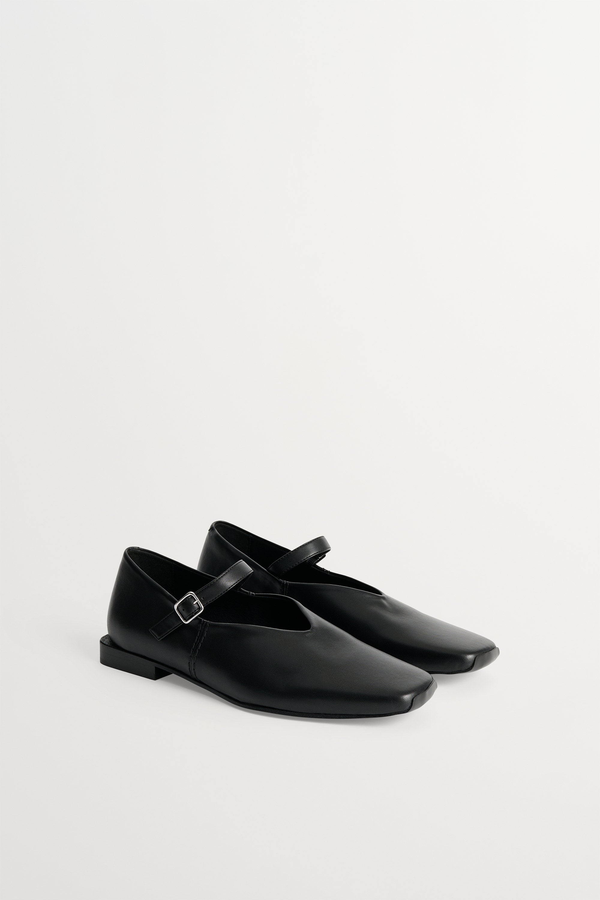Skall Studio Square strap loafer Shoes Black
