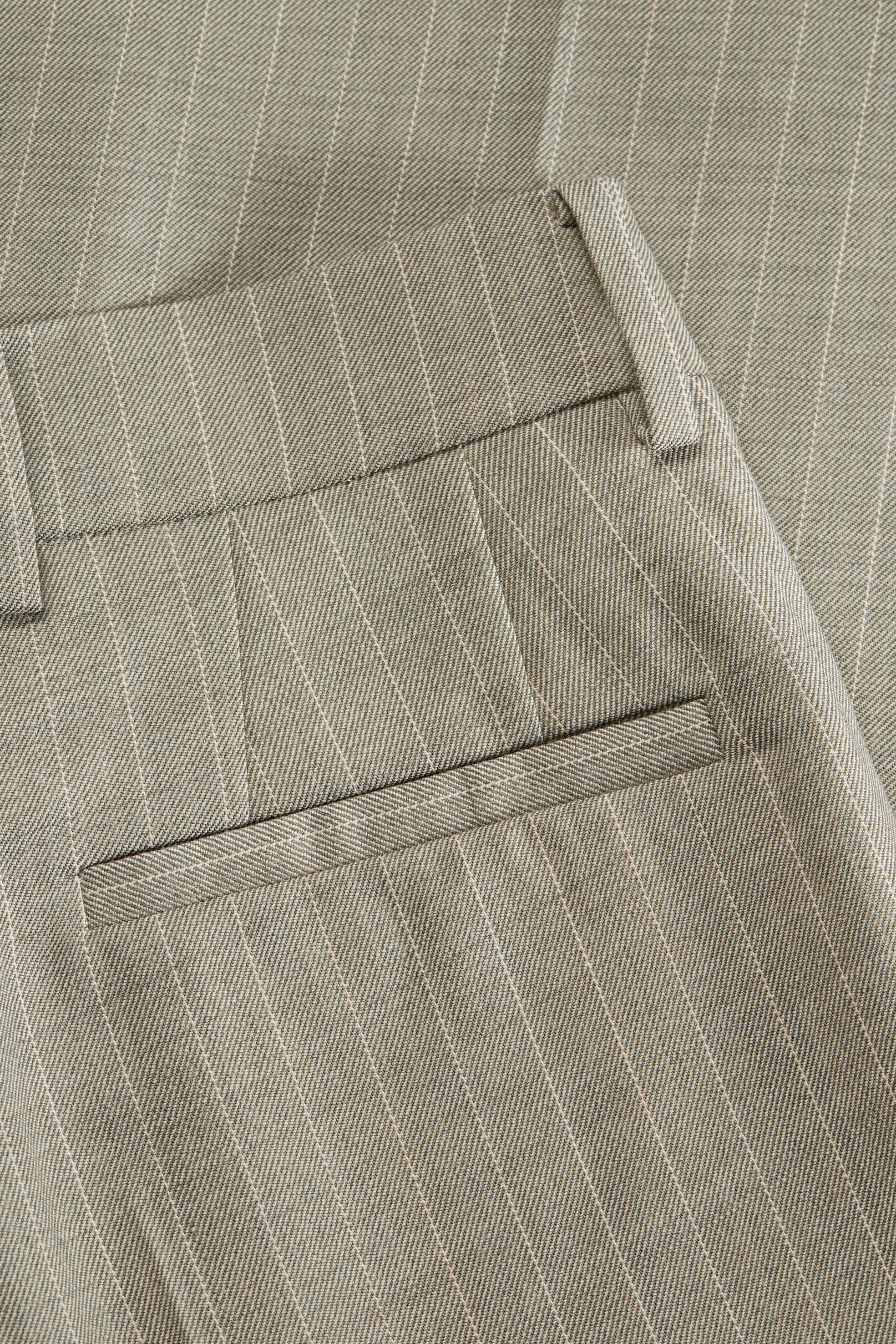 Skall Studio Thom trousers Trousers Light grey/Ecru