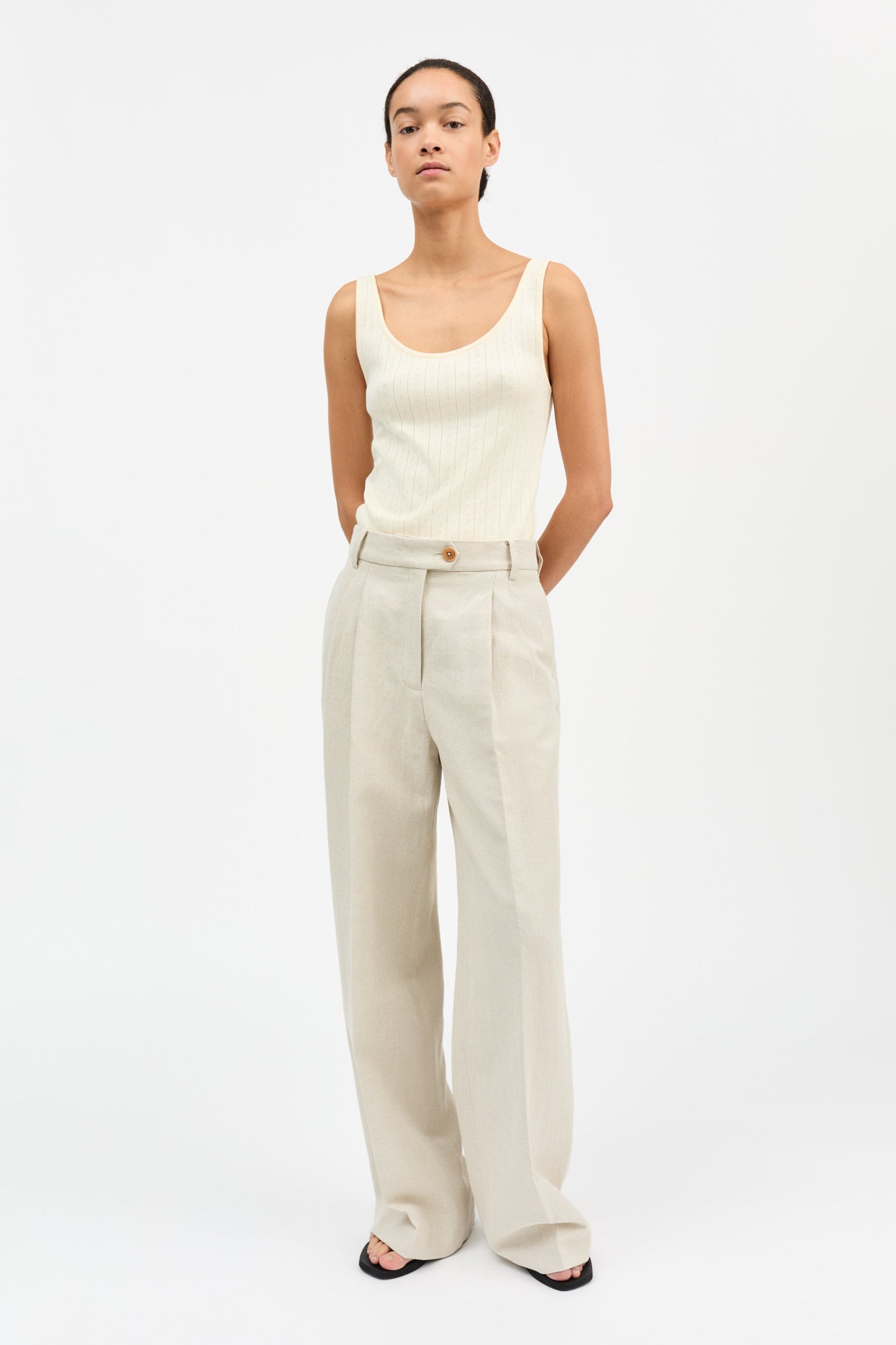 Skall Studio Thomas trousers Trousers Natural