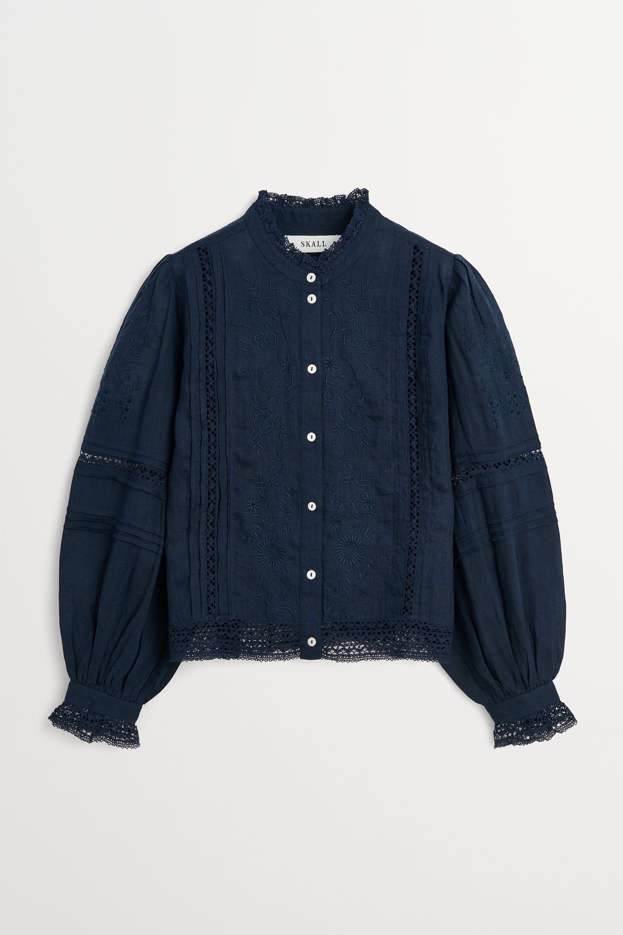 Skall Studio Velina shirt Shirt Dark navy