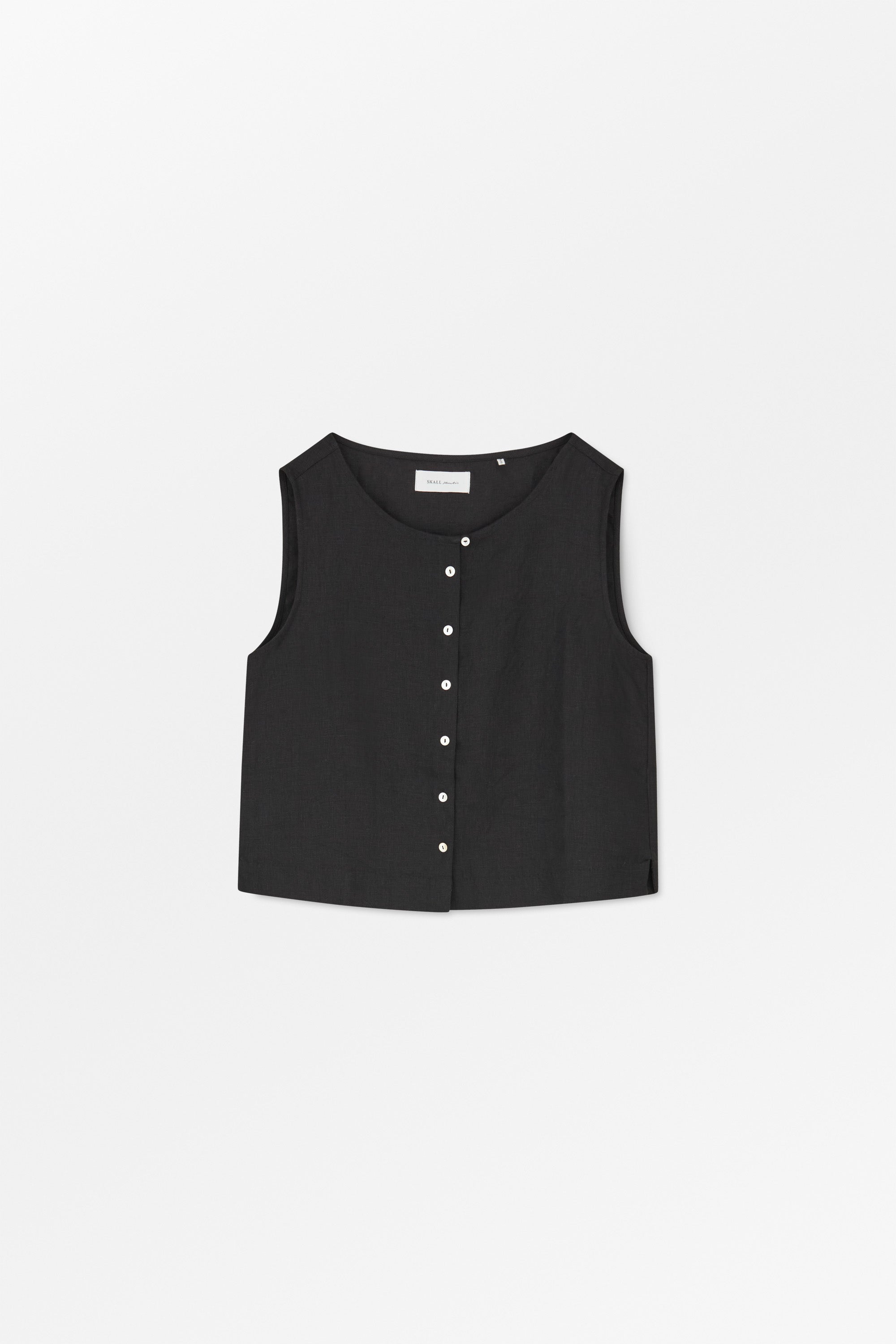 Skall Studio Vetiver top Top Black