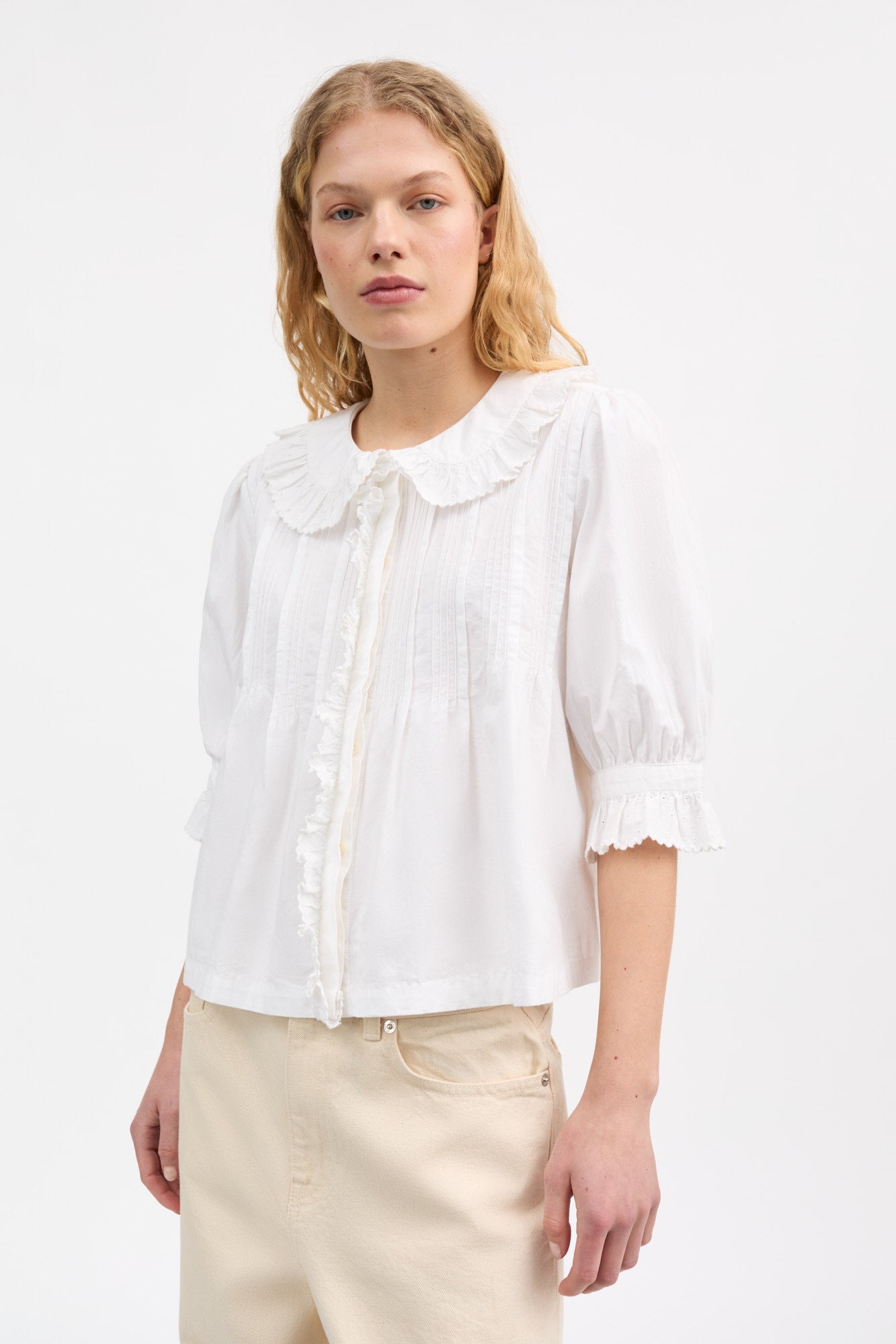 Skall Studio Viola blouse Blouse Optic white