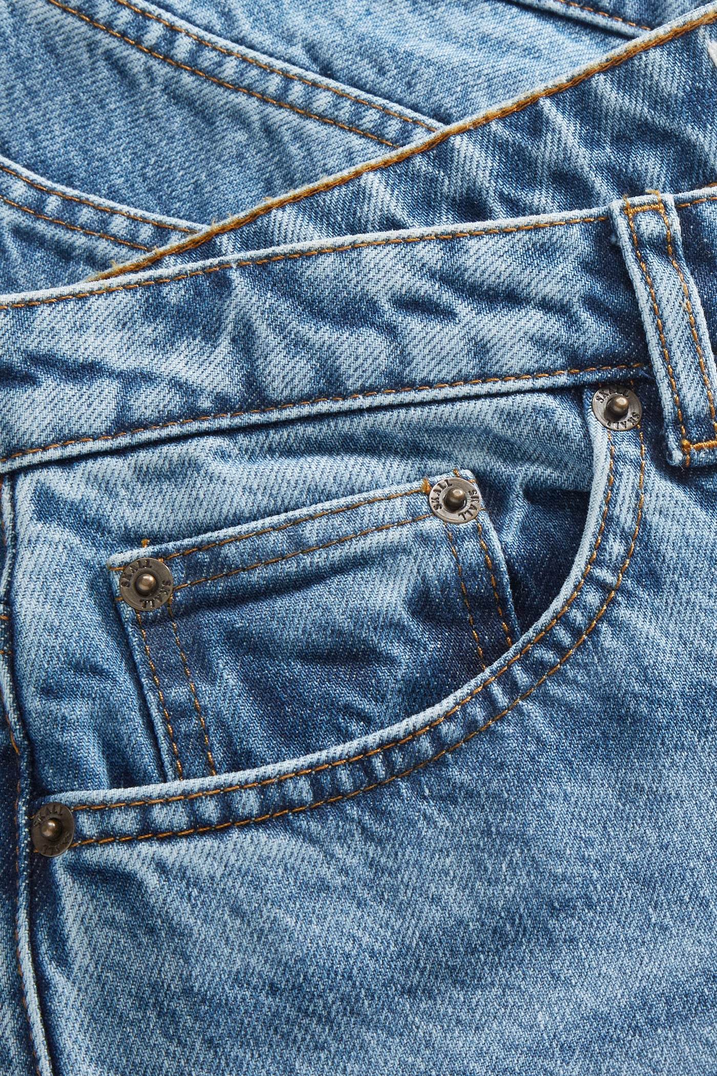 Skall Studio Willow wide jeans Jeans Worn mid blue